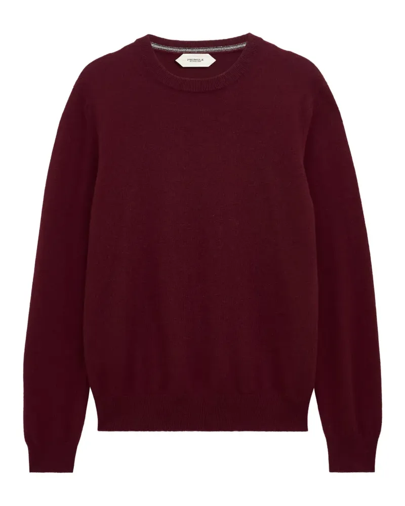 Pringle of Scotland Kaschmirpullover mit Rundhalsausschnitt - Rot Rot