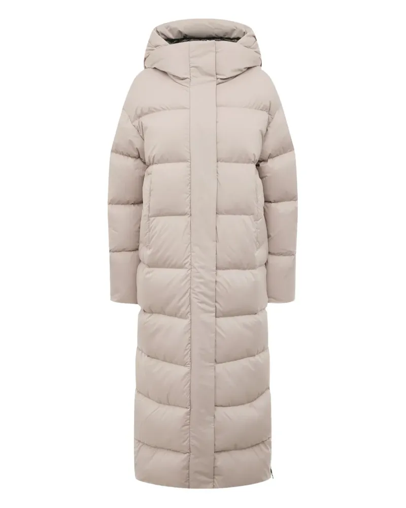 Hetregó Helena hooded quilted coat - Nude Nude