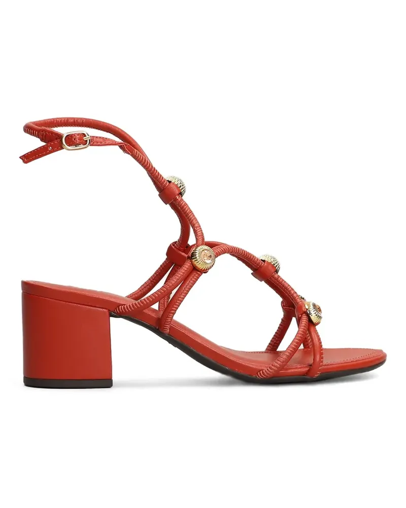 AREZZO Sandalen mit Kristallen 60mm - Orange Orange