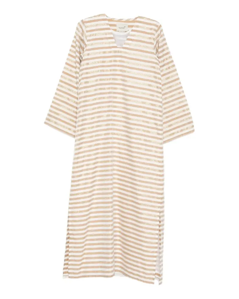 Bambah striped maxi dress - Gold Gold