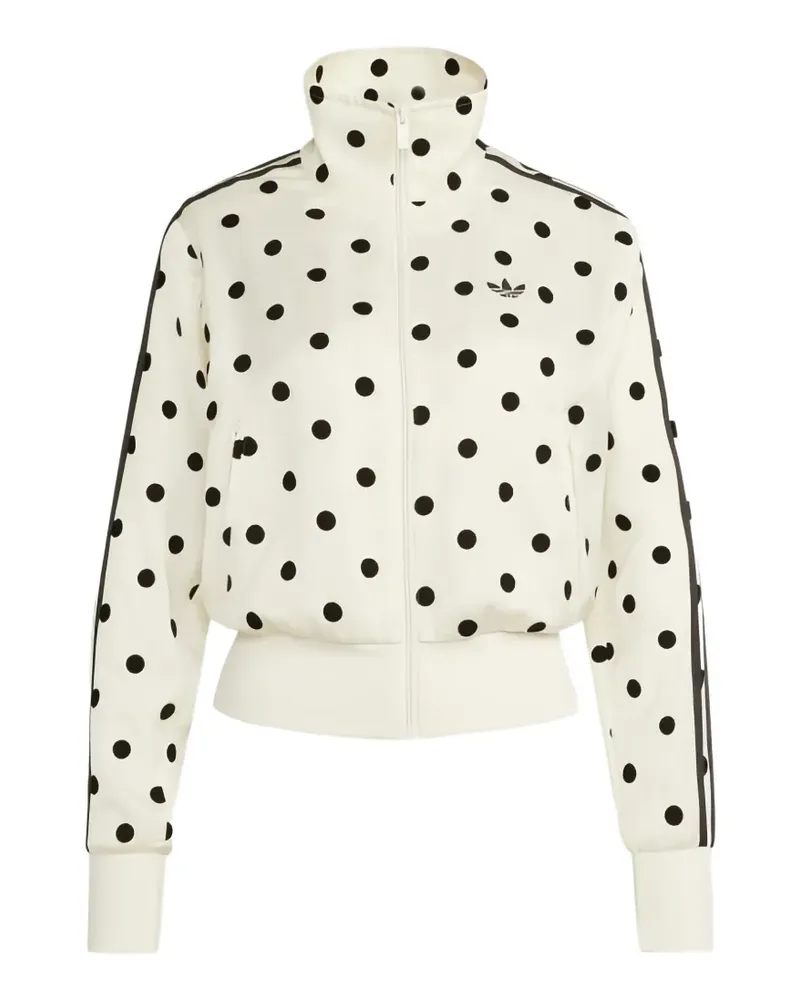 adidas Sportjacke mit Polka Dots - Nude Nude