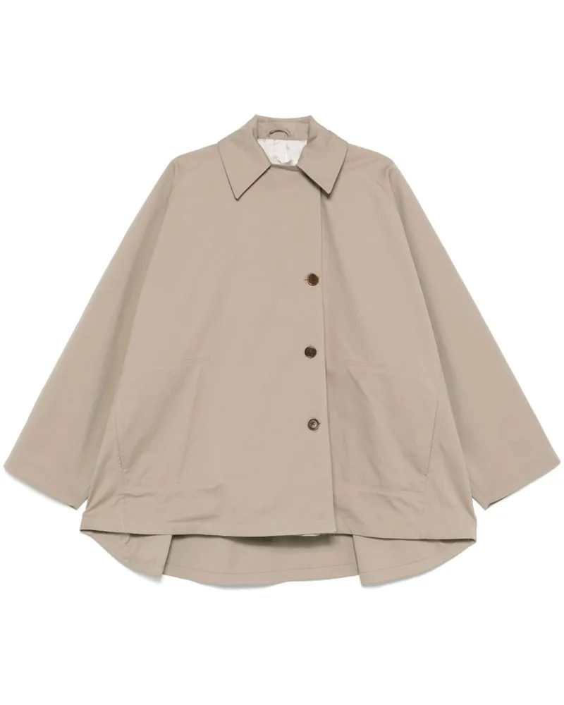 REMAIN Weite Jacke im Trench-Look - Nude Nude