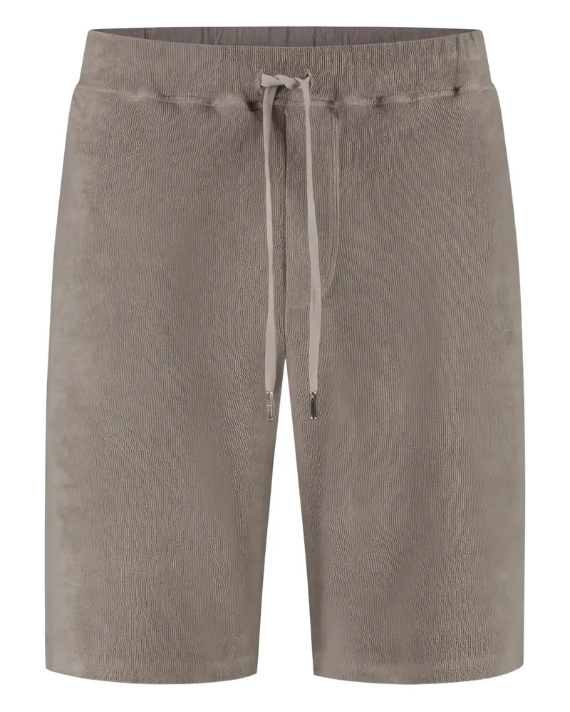 Fedeli Shorts mit Kordelzug - Braun Braun