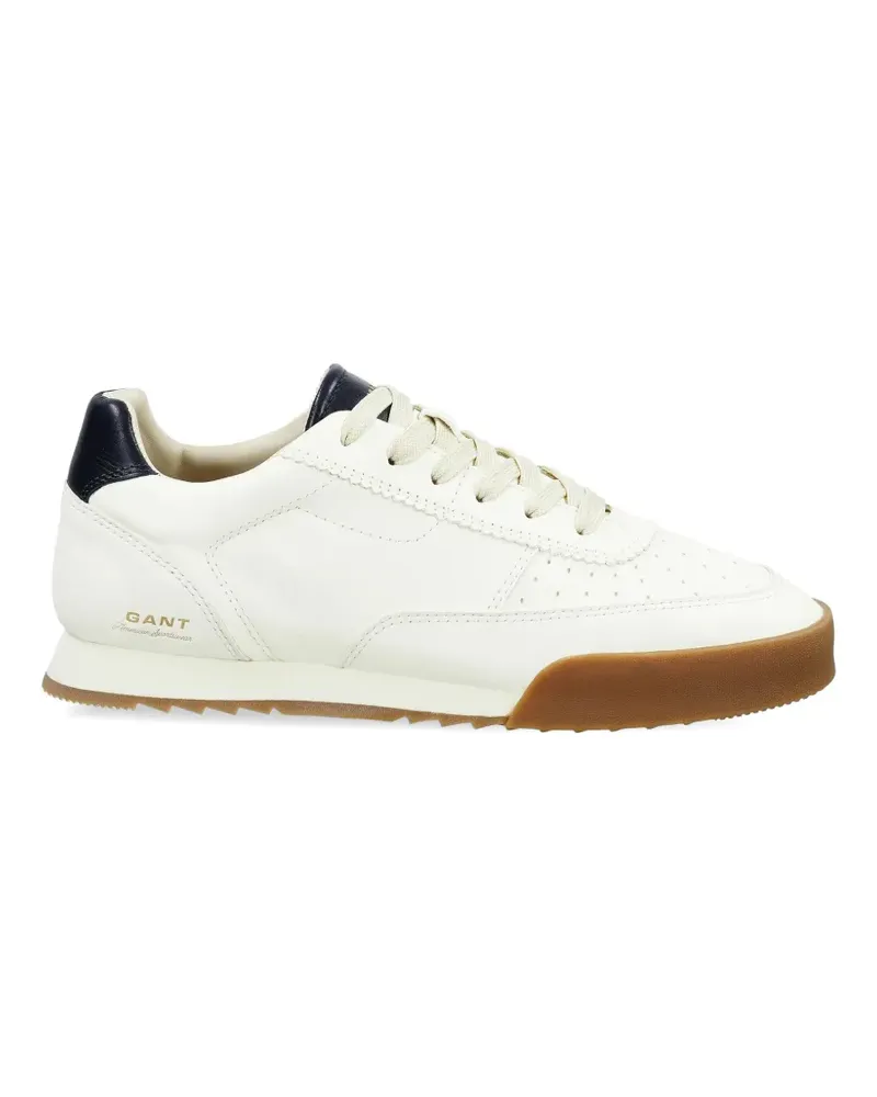 Gant Baylle perforated lace-up sneakers - Weiß Weiß