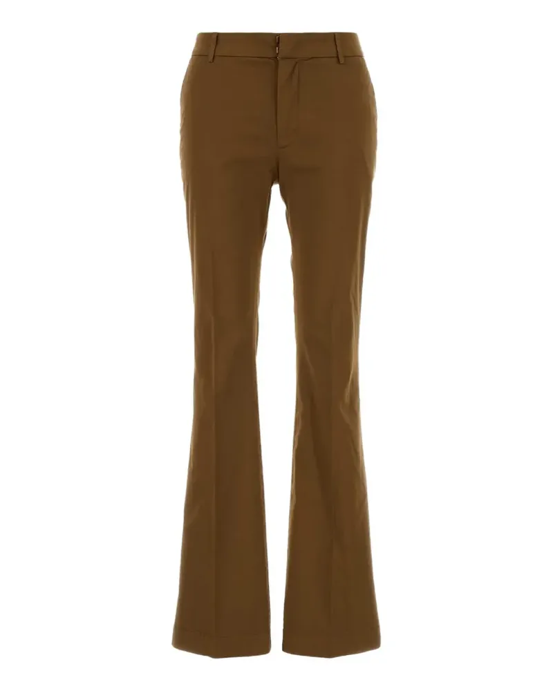 PT TORINO Elsa flared trousers - Braun Braun