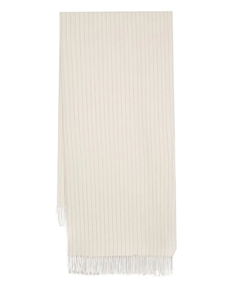 Totême Sarong mit Nadelstreifen - Nude Nude