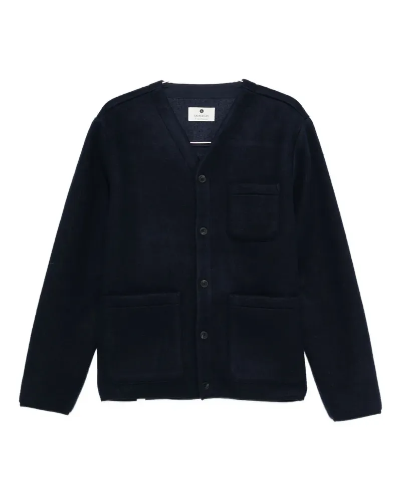 Anerkjendt Aksigurd patch-pocket cardigan - Blau Blau