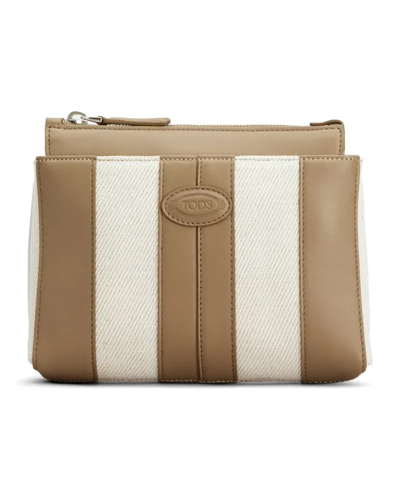 TOD'S Di Clutch - Nude Nude