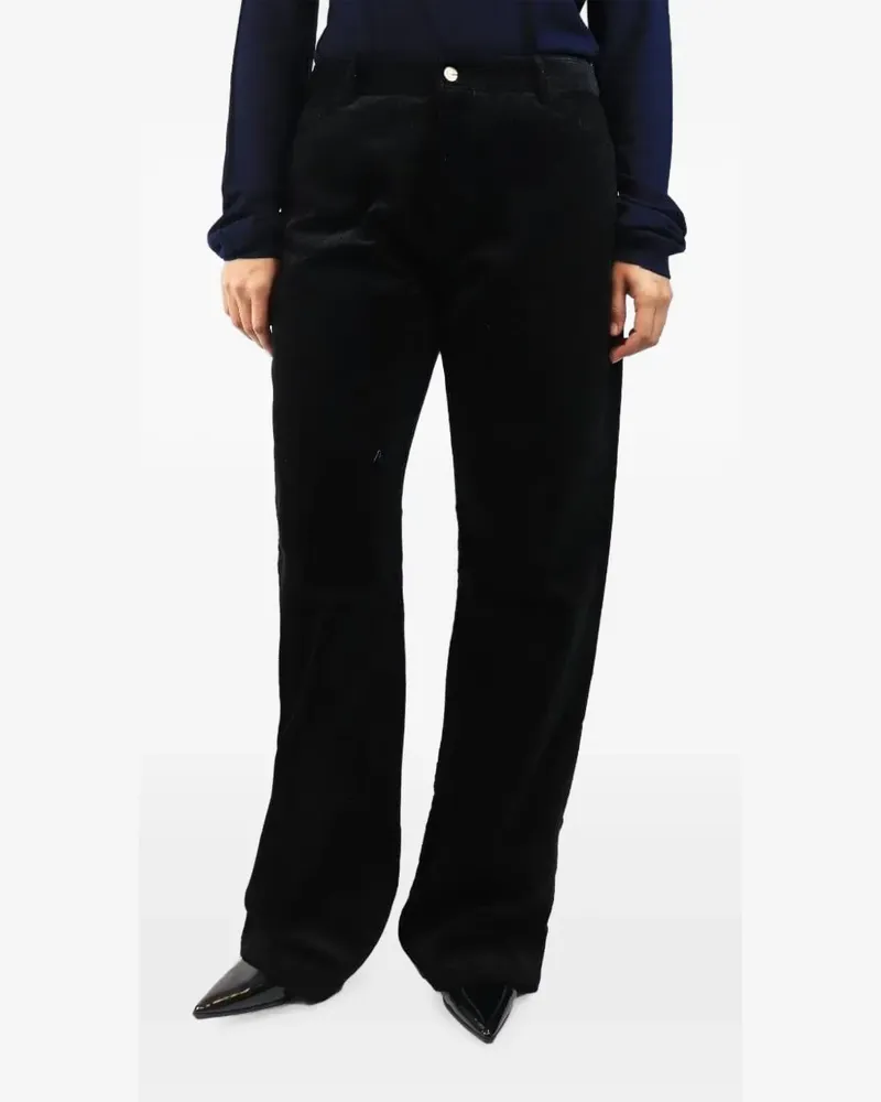 Twenty8Twelve Chia corduroy trousers - Schwarz Schwarz