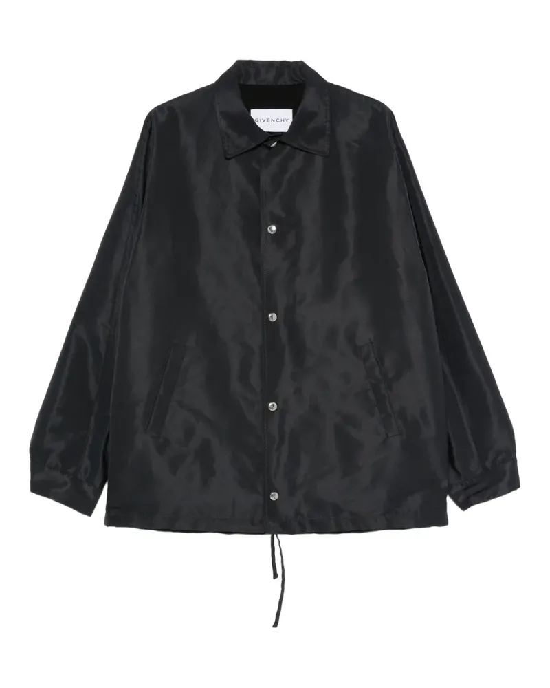 Givenchy logo-embroidered jacket - Blau Blau