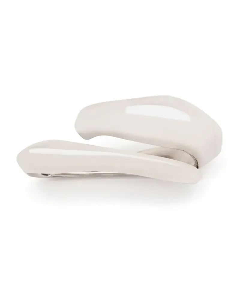 Alexander McQueen Asymmetrischer Ring - Silber Silber