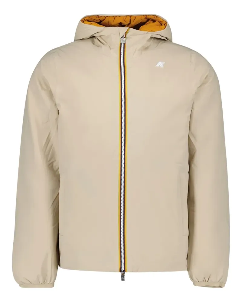 K-Way Wendbare Jack Jacke - Nude Nude