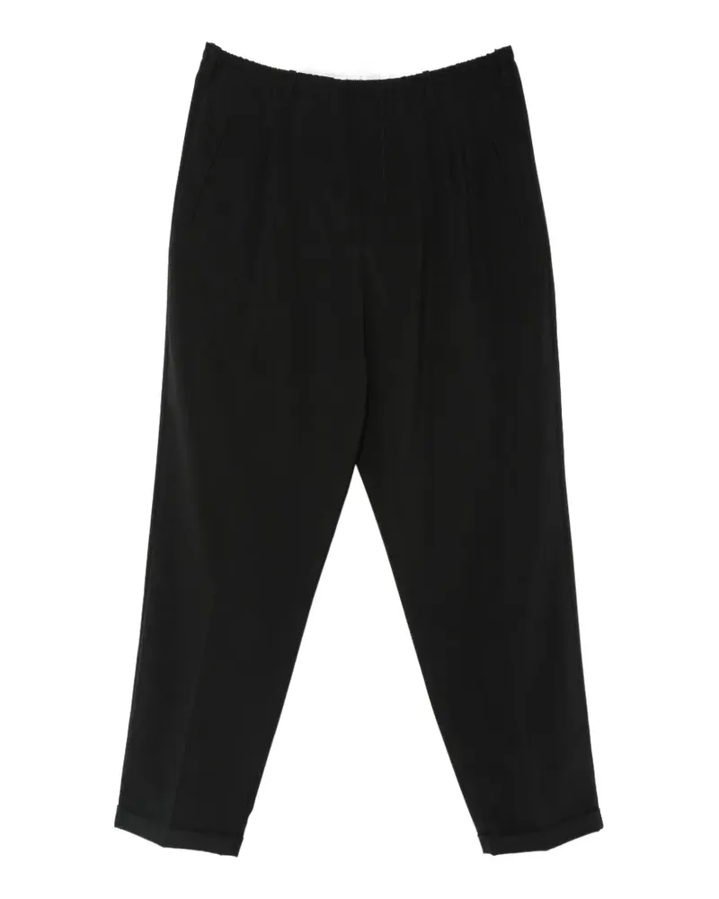 Magliano Plissierte Hose mit Stretchbund - Schwarz Schwarz