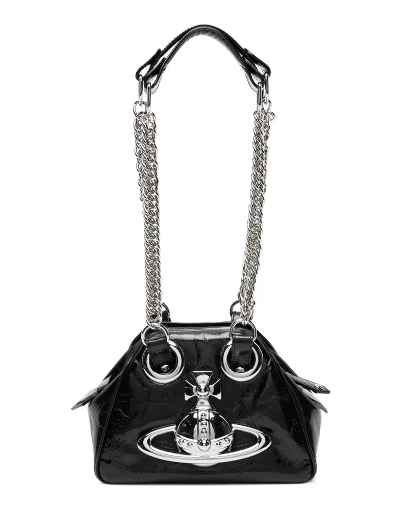 Vivienne Westwood Archive Orb chain handbag - Schwarz Schwarz
