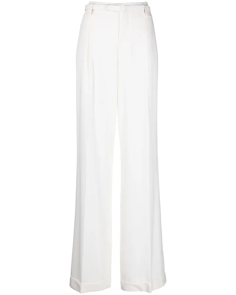 Ralph Lauren Hose mit weitem Bein - Nude Nude