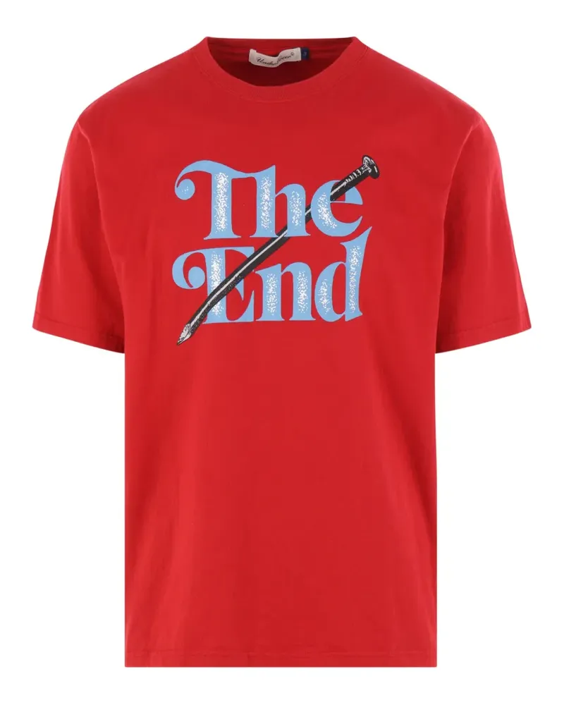 Undercover T-Shirt mit Print - Rot Rot