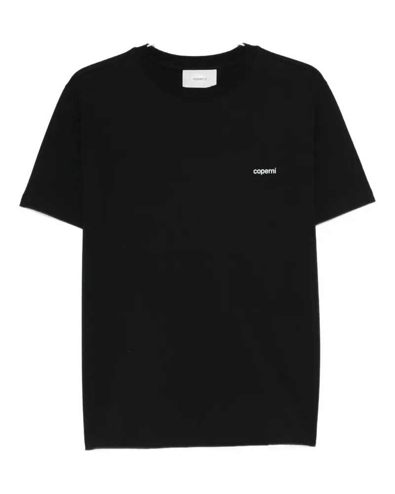 COPERNI T-Shirt mit Logo - Schwarz Schwarz