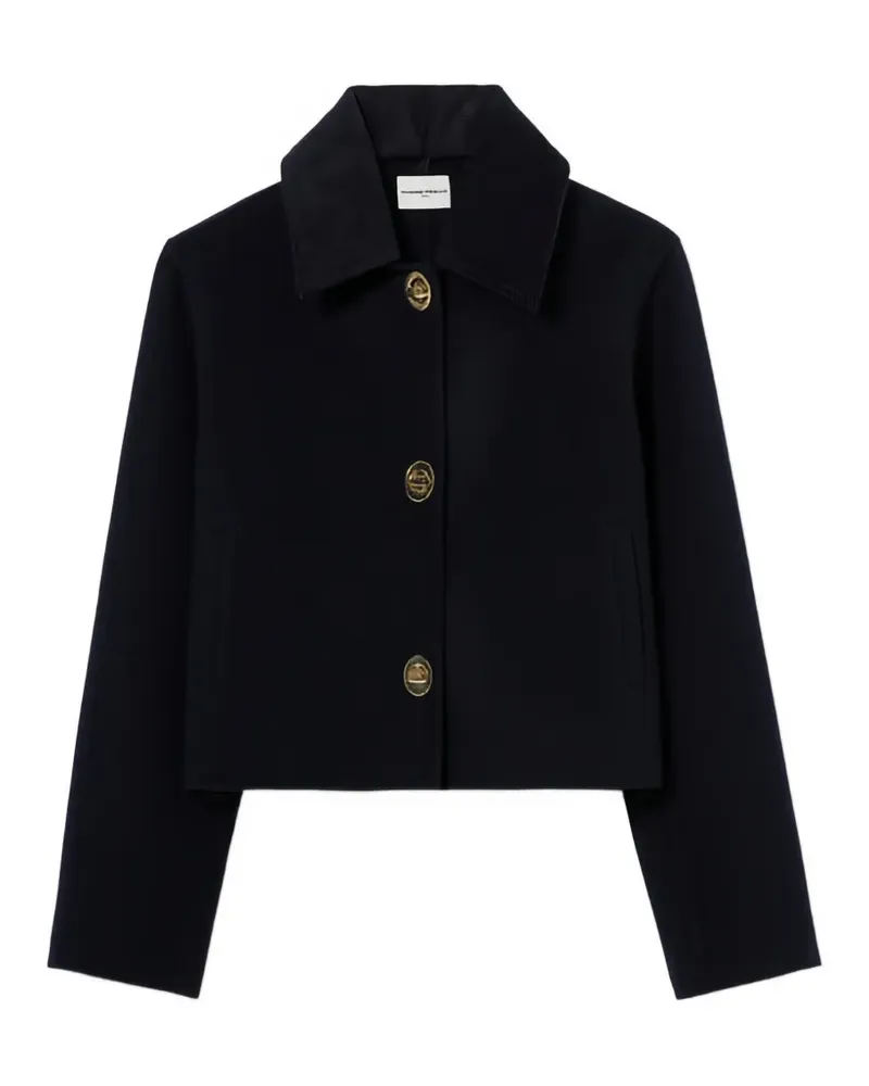 Claudie Pierlot Kastige Cordjacke - Blau Blau
