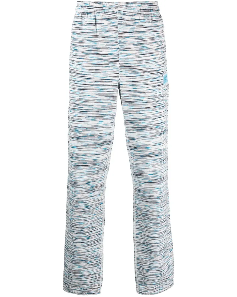 Missoni Gestreifte Jogginghose - Weiß Weiß