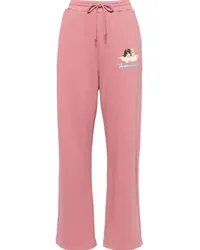 Fiorucci Jogginghose aus Bio-Baumwolle Rosa