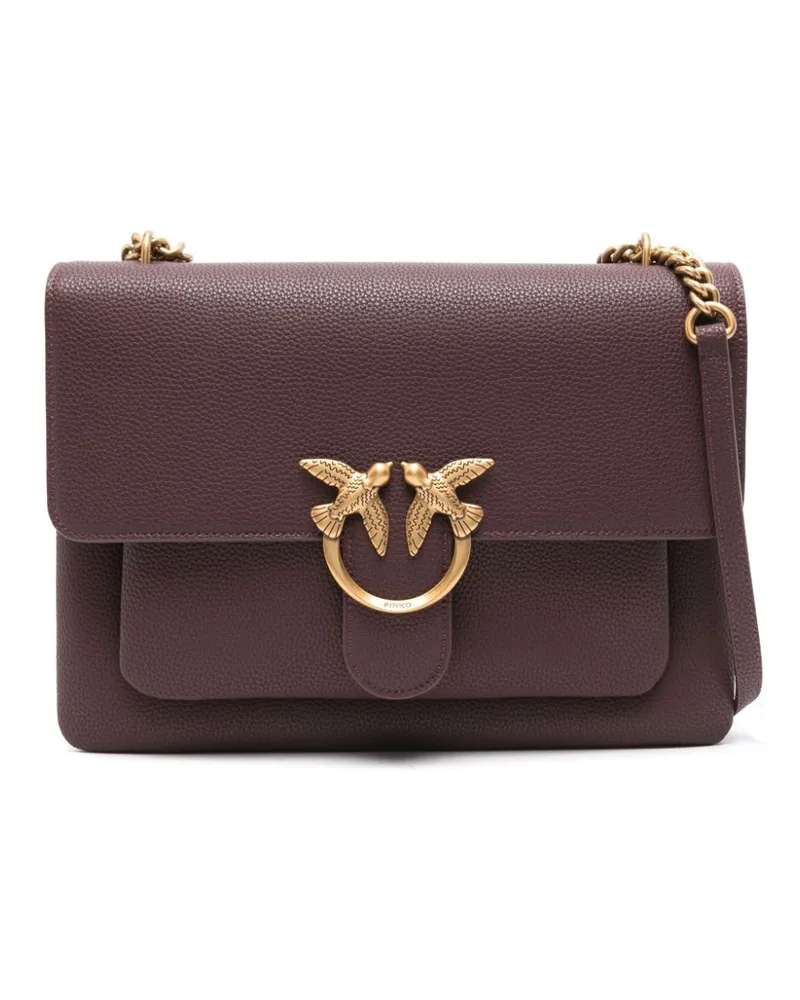 Pinko Love One Soft Schultertasche - Violett Violett