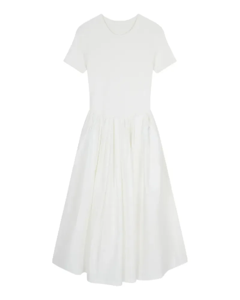 JNBY Geripptes Kleid - Weiß Weiß