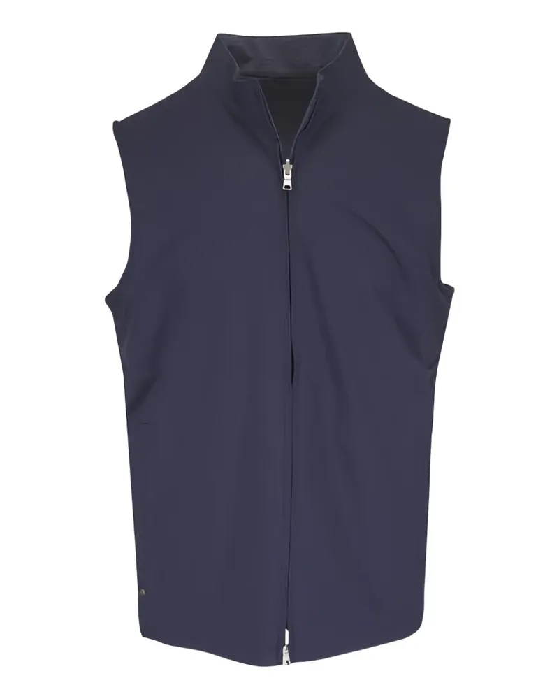 Peter Millar Wendbare Ryder Weste mit Reißverschluss - Blau Blau