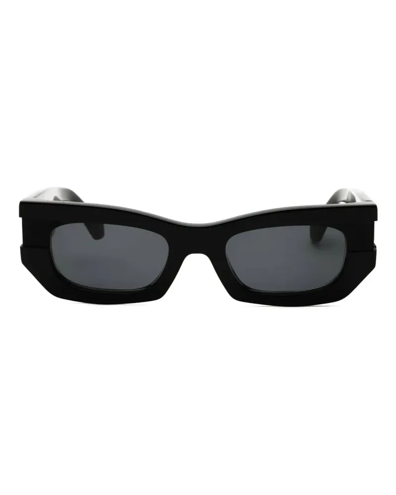OFF-WHITE Belleville rectangle-frame sunglasses - Schwarz Schwarz