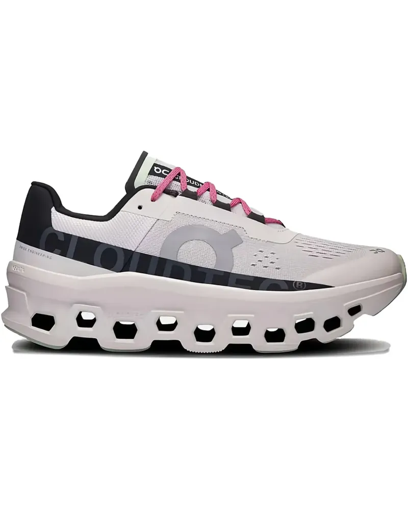 ON Cloudmonster Sneakers mit Cut-Out - Grau Grau