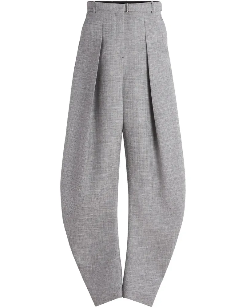 Lanvin Tapered-Hose mit Gürtel - Grau Grau