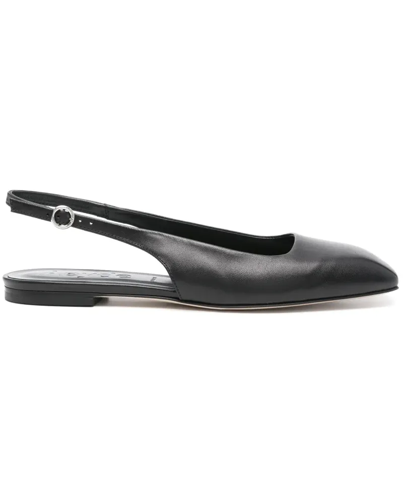 aeyde Geraldine Ballerinas - Schwarz Schwarz