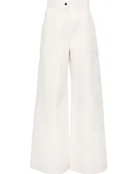 Max Mara Oboli Hose mit weitem Bein Nude