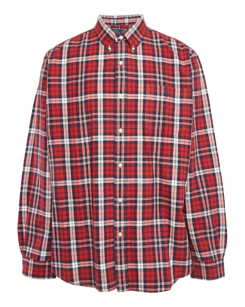 Ralph Lauren Kariertes Hemd - Rot Rot