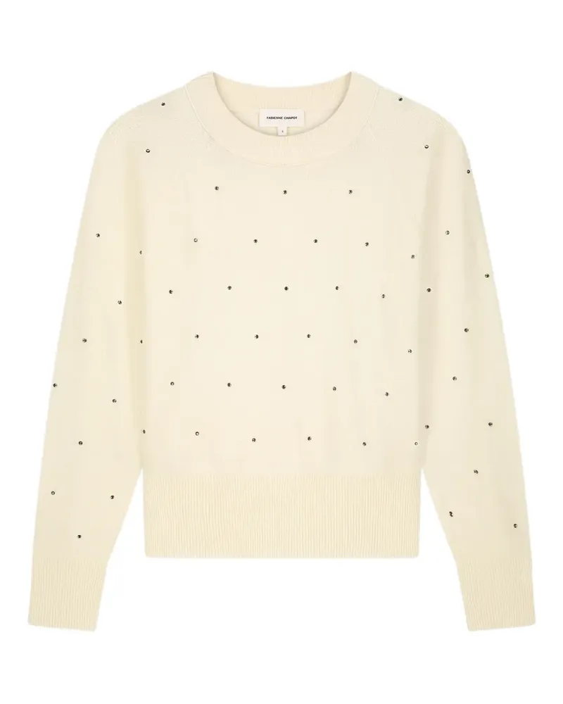 Fabienne Chapot Lidi Pullover mit Strass - Nude Nude