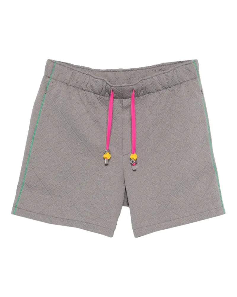 Casablanca Paris logo-pattern shorts - Grau Grau
