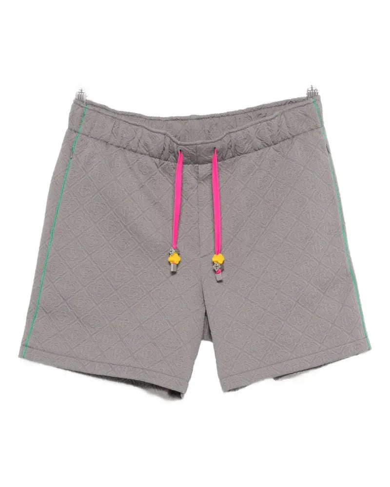 Casablanca Paris logo-pattern shorts - Grau Grau