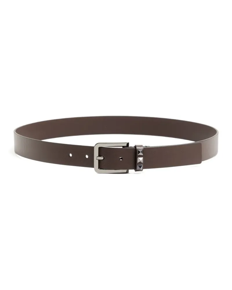 Valentino Garavani Rockstud Gürtel 30mm - Braun Braun