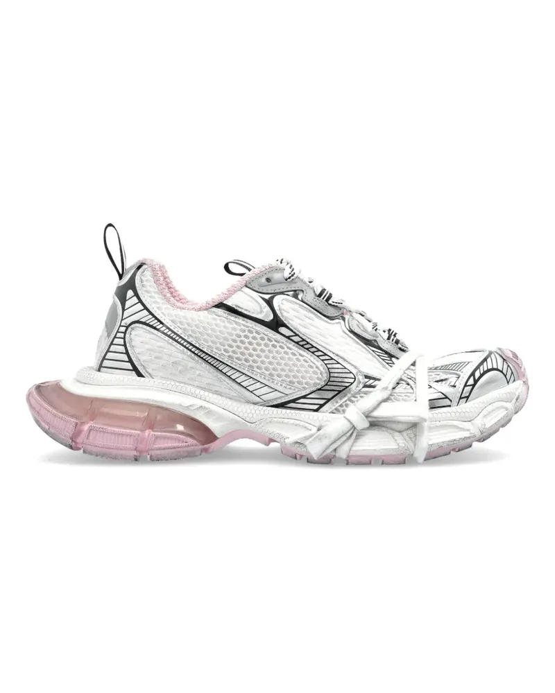 Balenciaga 3XL Gel Sneakers mit Schnürung - Weiß Weiß