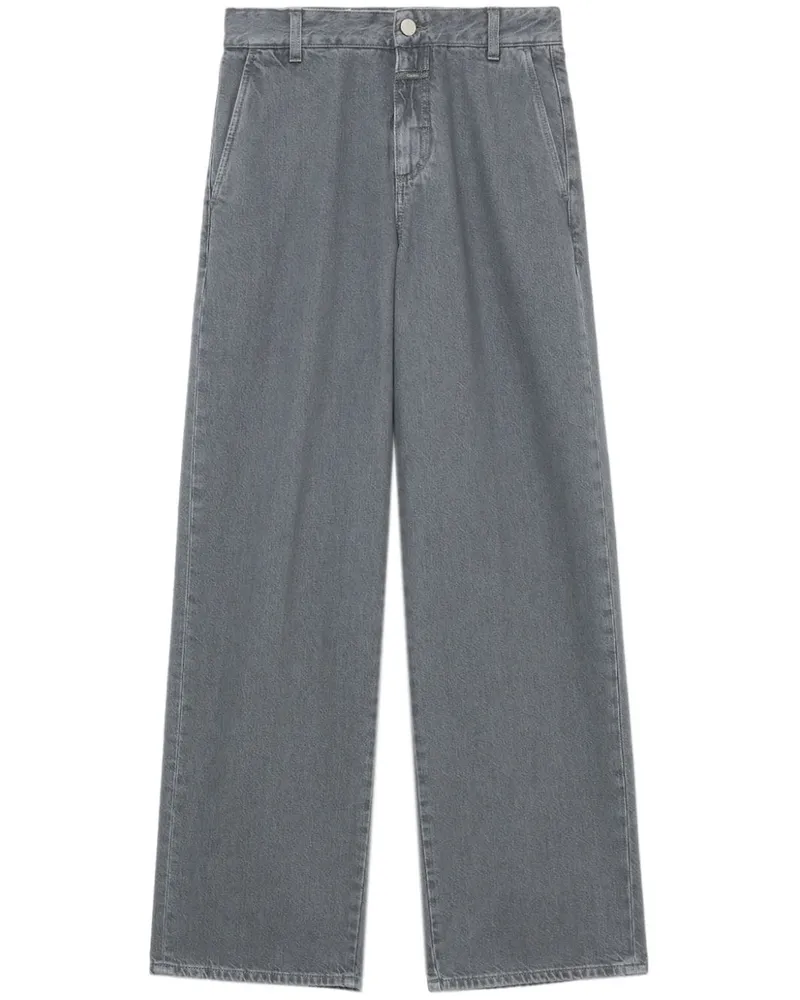 Closed Jeans mit weitem Bein - Grau Grau