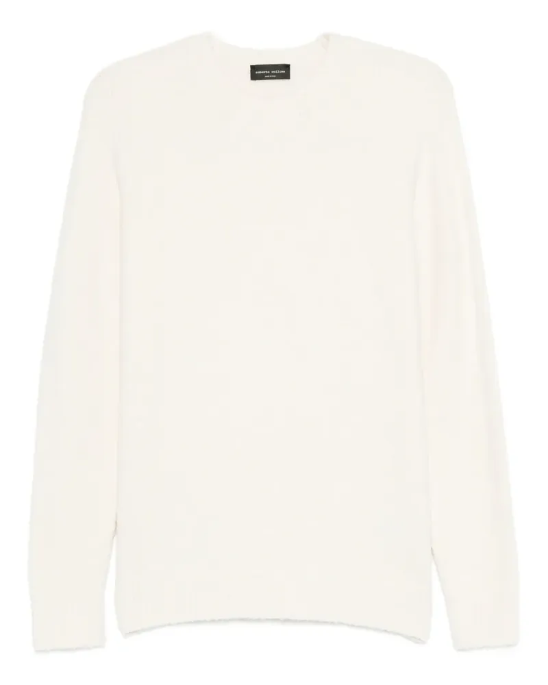 Roberto Collina Pullover mit Rundhalsausschnitt - Nude Nude
