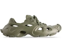 HD Sneakers mit Cut-Outs - Grün