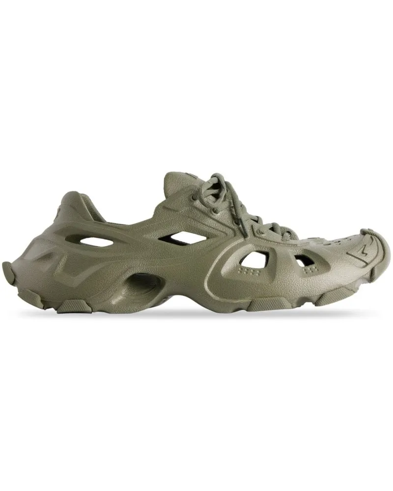 Balenciaga HD Sneakers mit Cut-Outs - Grün Grün