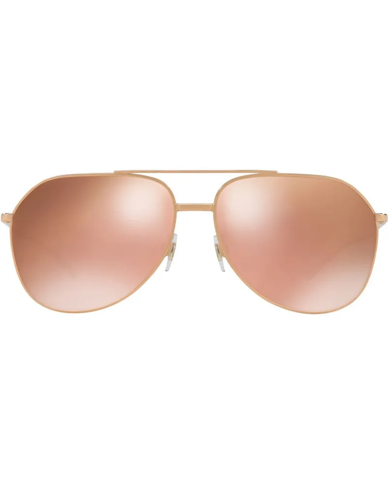 Dolce & Gabbana Getönte Pilotenbrille - Rosa Rosa