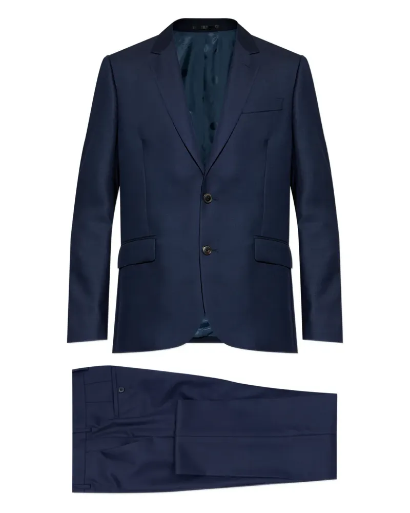 Paul Smith buttoned blue suit - Blau Blau