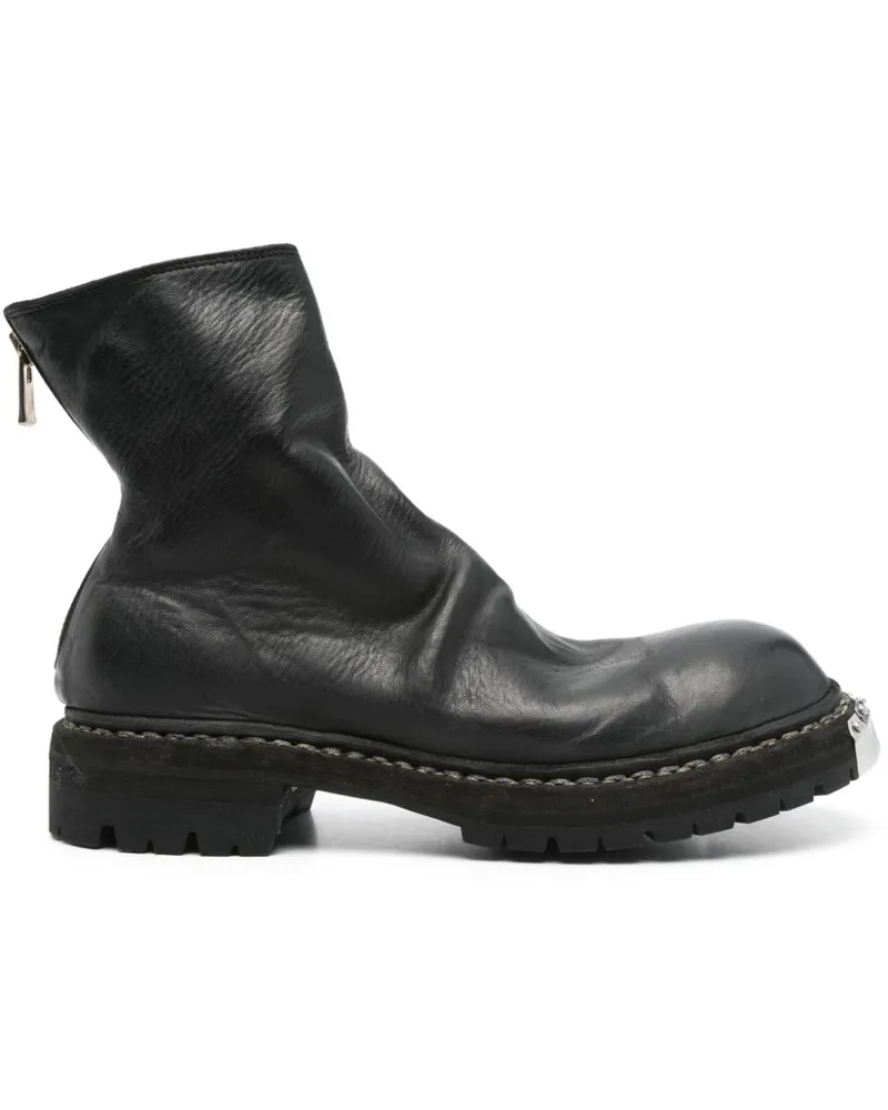 GUIDI Klassische Stiefel - Schwarz Schwarz