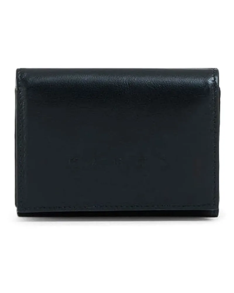 Marni Portemonnaie mit Logo-Prägung - Schwarz Schwarz
