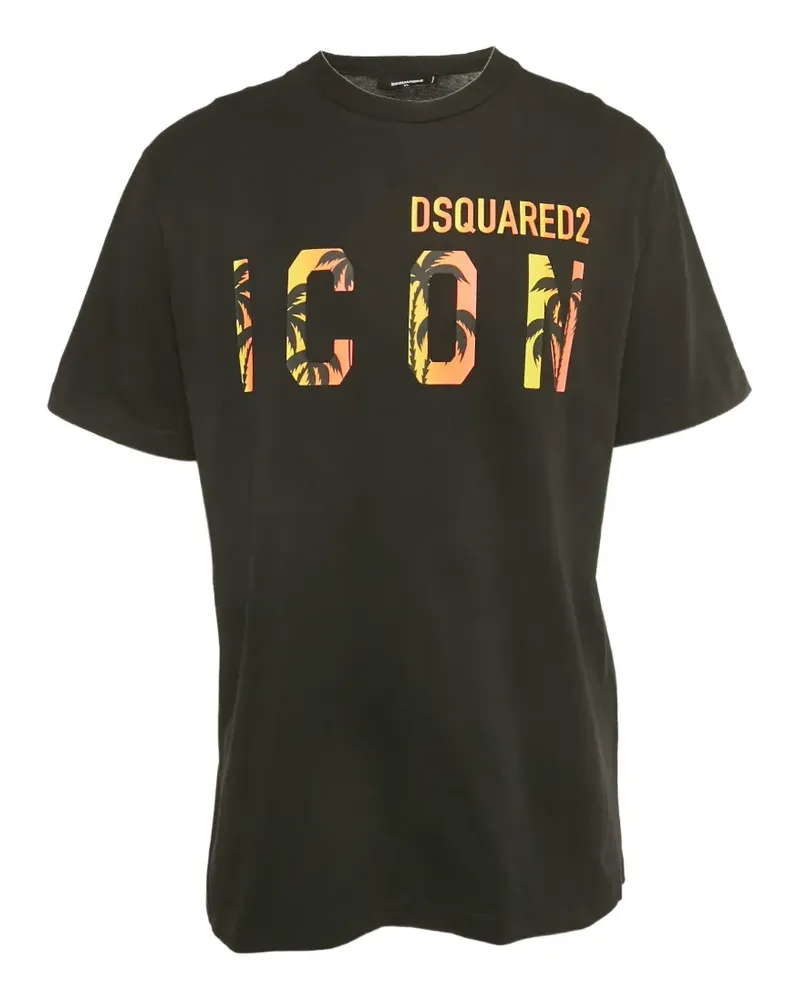 Dsquared2 Icon-print T-shirt - Schwarz Schwarz