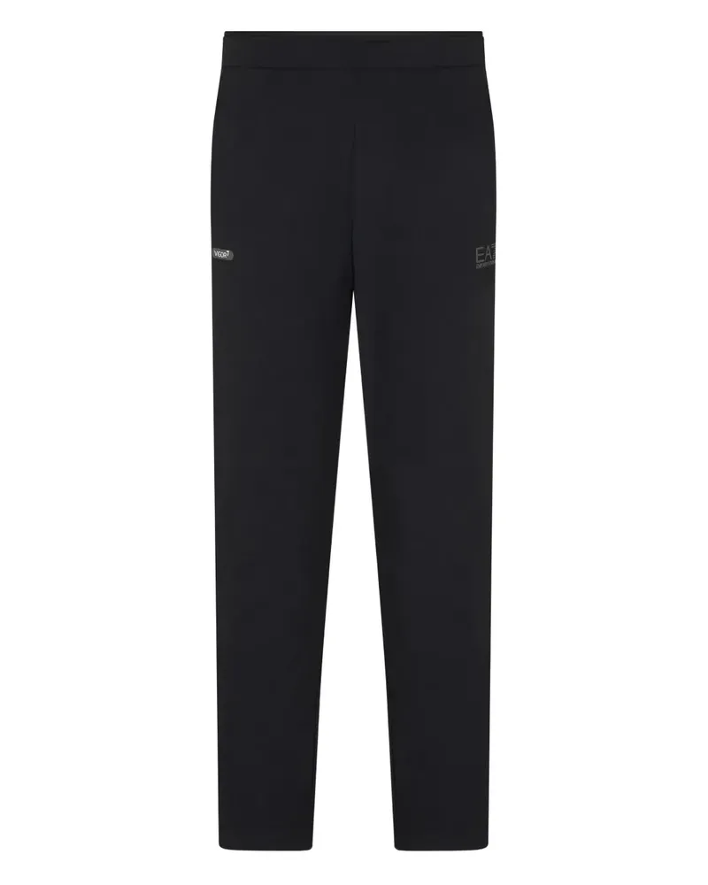 EA7 Jogginghose mit Logo-Print - Schwarz Schwarz