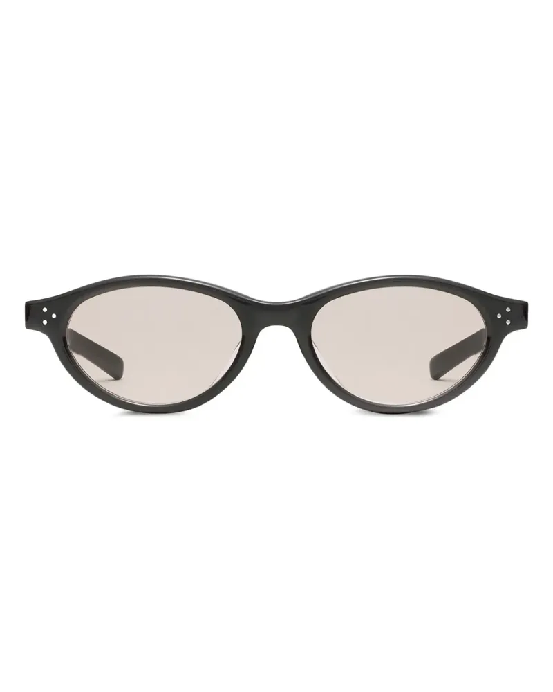 Gentle Monster Lad G15 Brille mit ovalem Gestell - Grau Grau