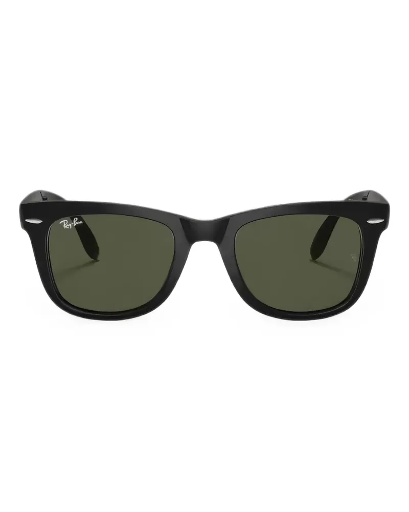 Ray Ban Folding Wayfarer square-frame sunglasses - Schwarz Schwarz